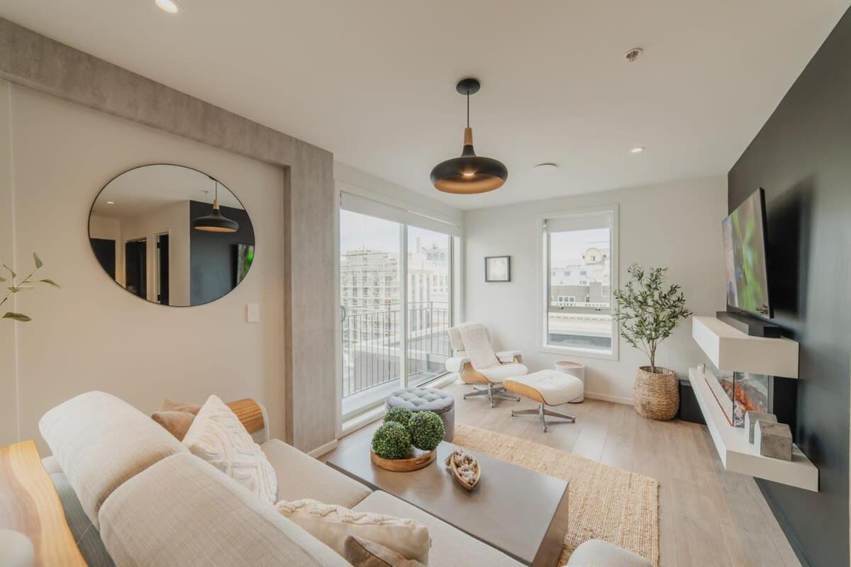 Penthouse Perfection - 2Br Elegance On Worcester St ไครสต์เชิร์ช ภายนอก รูปภาพ